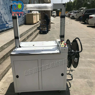 全自动快递扎带打包机Cable baler工厂缠绕收紧工业包扣捆扎 tie