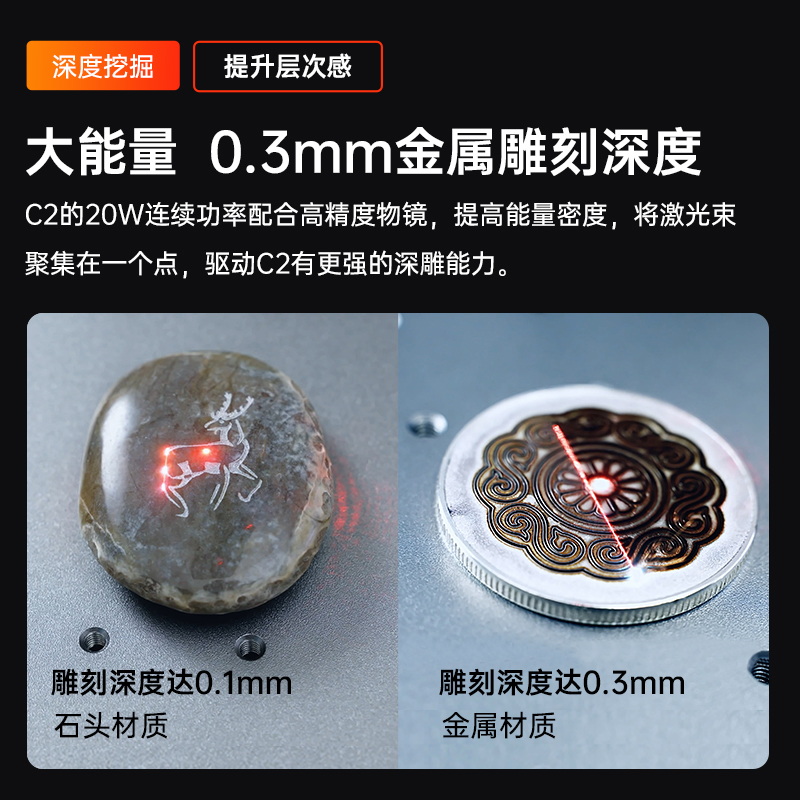 光纤激光打刻机手持雕刻小型全自动镭射打印刻字台V式桌面金属镭