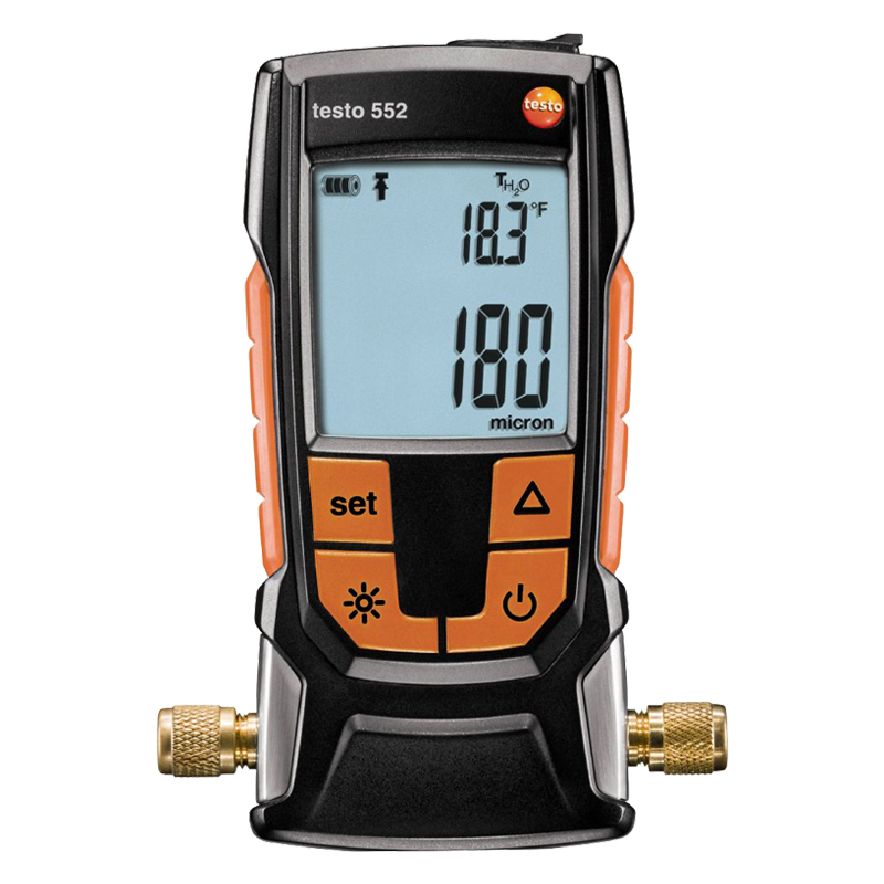 德图esod552数字式真空计 高精度真空压力表电子数显负压表德国