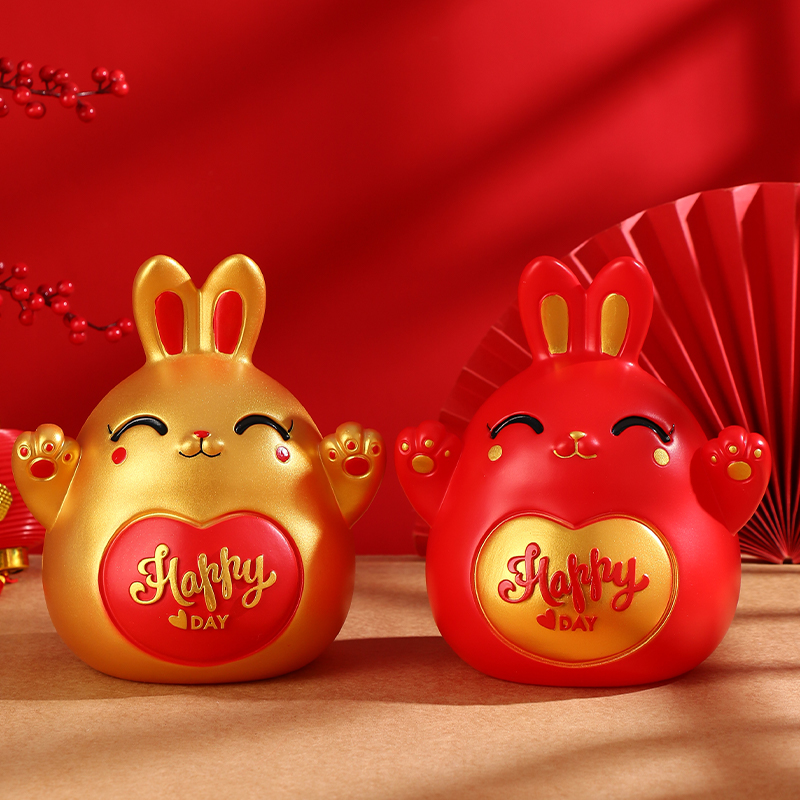 存钱罐20d23年新款儿童男女孩可存可取生肖储蓄罐创意摆件礼物