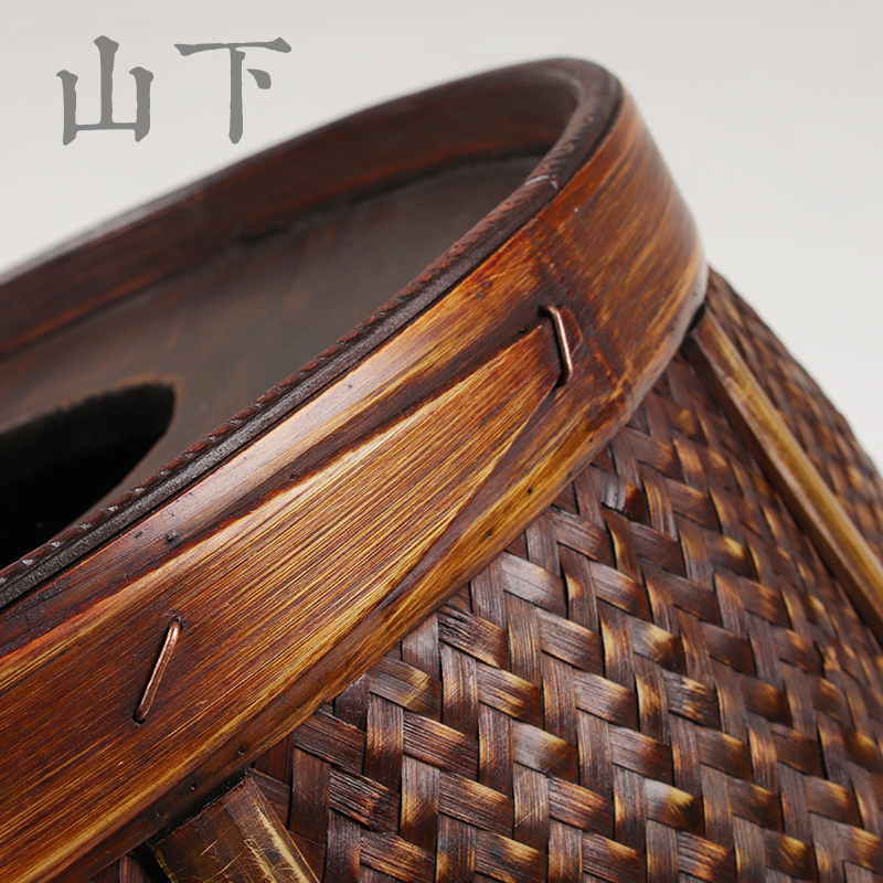 榻榻米蒲团布艺h双面凳竹编复古收纳茶几凳功夫茶道多功能围棋琴