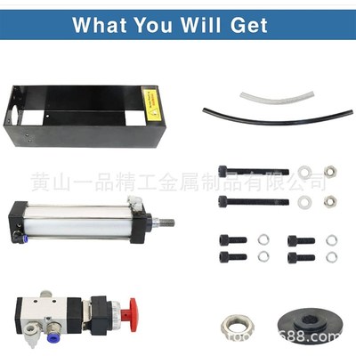 气动压罐器ca c易拉罐t铝罐压扁机器16Oz12Oz铝罐破碎机亚