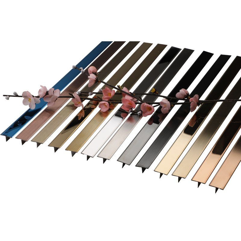 新型条不a锈钢包边条收边条装饰线条压边条扣条腰线缝隙金属条