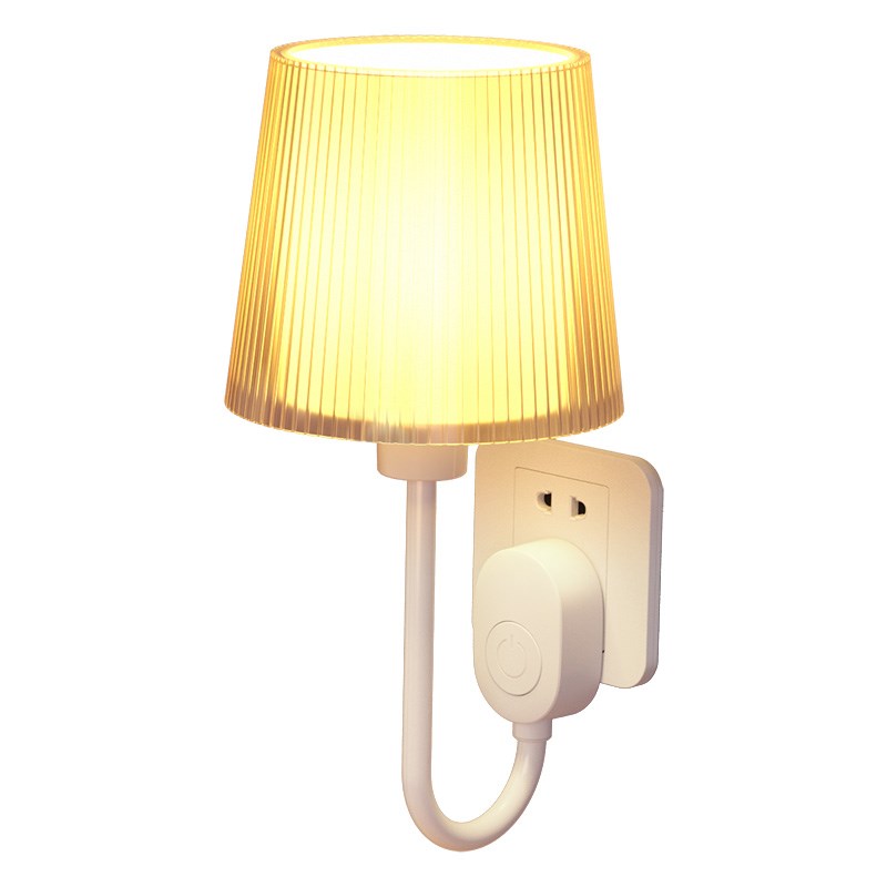 语音控制小夜灯人工智p能高级声控感应开关灯遥控卧室床头睡眠台