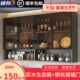 玻璃厨房吊柜墙壁柜墙上储物柜阳台壁橱浴室卫生间实木挂墙置物柜
