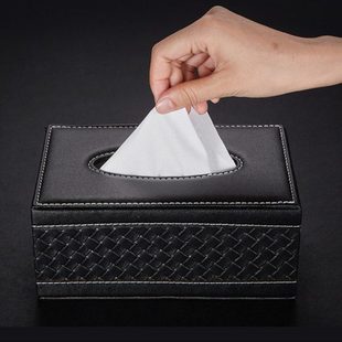 汽车纸巾盒抽纸盒客厅车用家用创意网红套卷纸车载餐巾纸抽盒用品