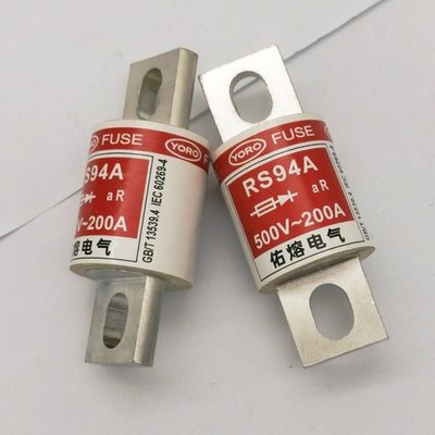 螺栓连接快速熔断器RS94A 110A 120A 140A 150A 160A保险丝500V