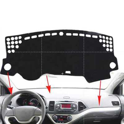 适用于起亚 Picanto Morning 汽车仪表板盖垫避光垫遮阳板
