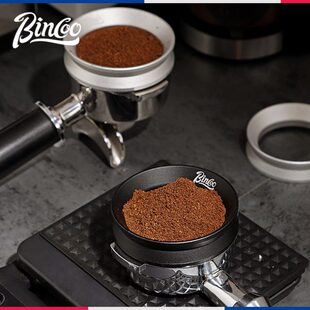 防环手柄布接c磨豆机环o飞意器o式粉接58mm磁吸5咖啡B1in粉粉粉/