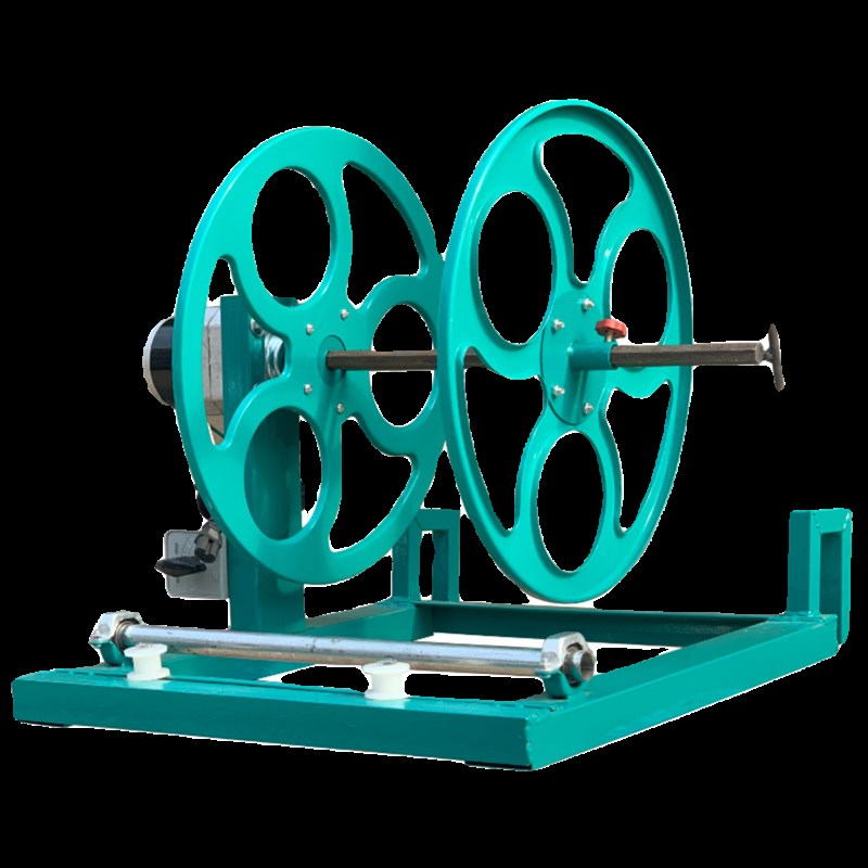 电动卷管器农用灌溉浇地水带自动收A卷机48v60v滴灌带收放架缠管