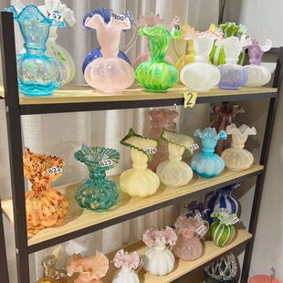 尤芬顿琉璃上新中花器花瓶风古花瓶花瓶同款一帆风顺马马瓶