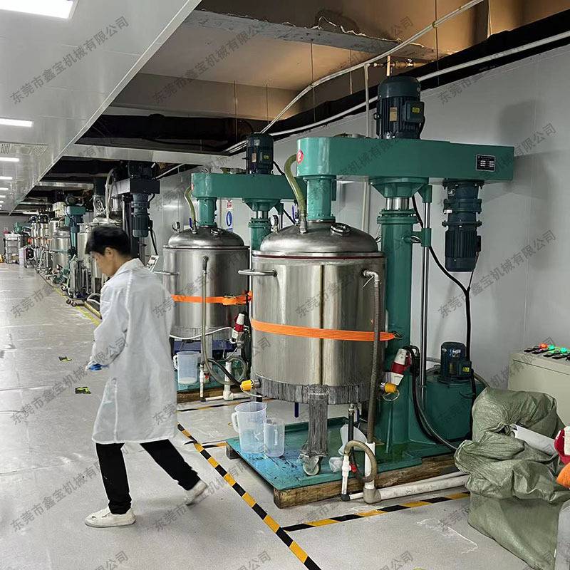 厦门3D打印材料分散机 500L树脂反应釜 印刷材料高低速真空消泡机