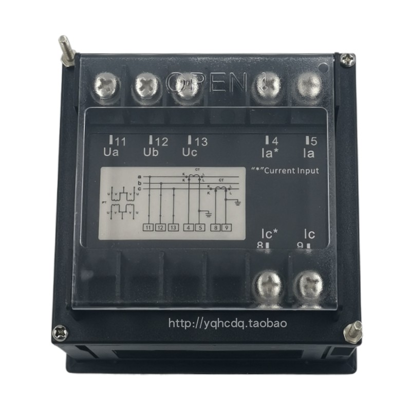 Z96指针式三相有功功率表96L1/51L5/D/SQ-96 4T00V千瓦表瓦特表