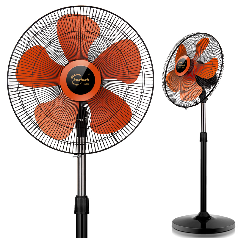 皓彩18寸落地扇大风力家用商用电风扇大功率工V业风扇摇头电扇