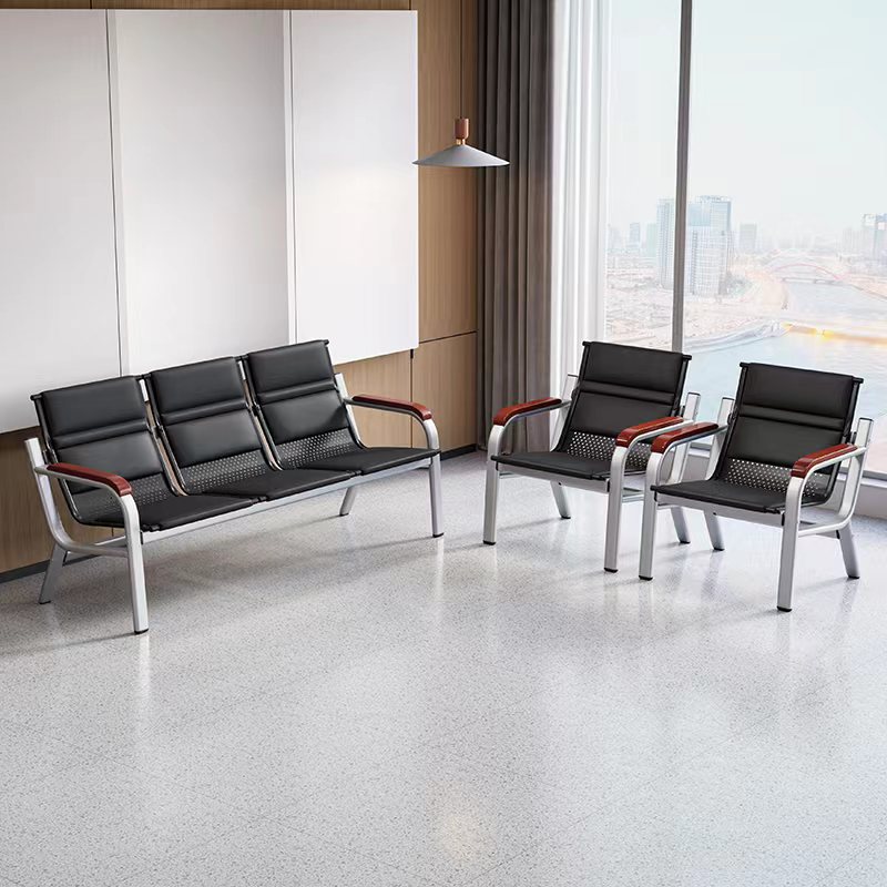 办公沙发简约会客接待商务三y人位沙发办公室家具沙发茶几组合