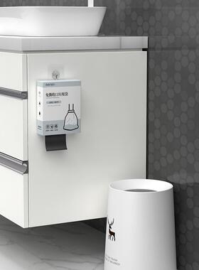 xyt垃圾袋家用抽绳自动收口手提式加厚大号背心黑色塑料袋盒装卫