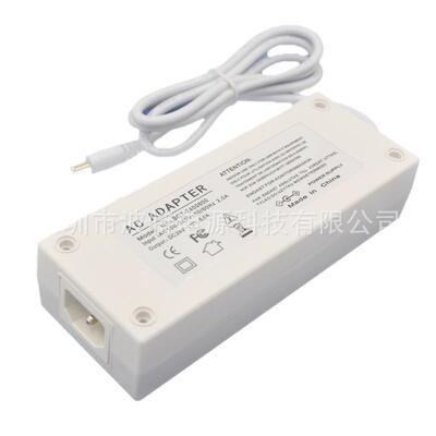 白色24V5A120W电源适配器12V10A按摩仪电源白色电源适配器