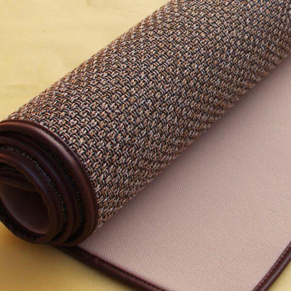 2023实木沙发垫套亚麻布艺四季简约现代防滑欧式皮坐垫棉麻垫子冬