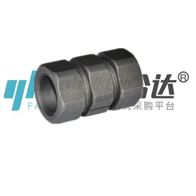 怡合达刚性联轴器 免键摩擦型 碳钢DCT01 DCT01-d6/8/10/14/16/17