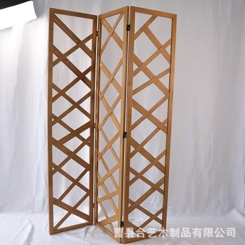 创意木质屏风隔断折叠客厅玄关墙移动折屏简约办公.室木制屏风