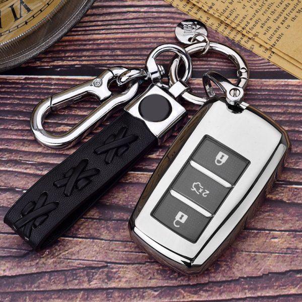 适用长安CS75钥匙套CS55包CS35锐程CC睿骋悦翔V7逸动扣汽车壳男女