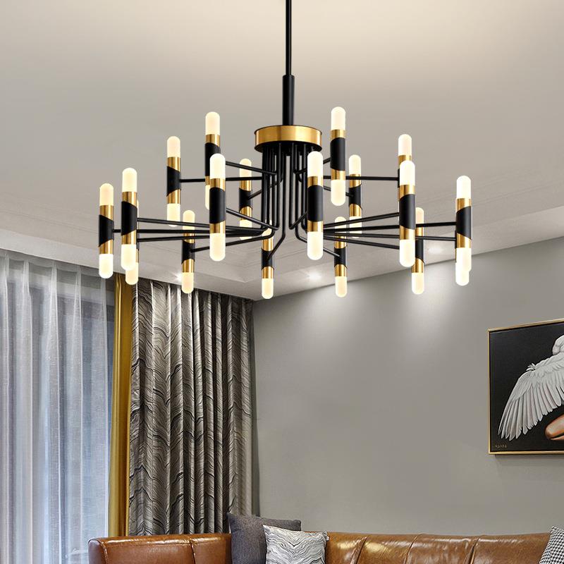 简约现代创意吊灯北欧时尚别墅样板房客厅餐厅书房卧室个性家用灯