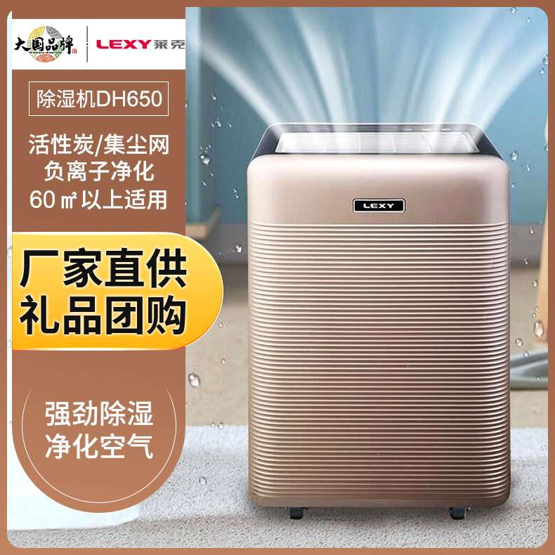 莱克除湿机DH650家用地下室抽湿机除湿干衣净化