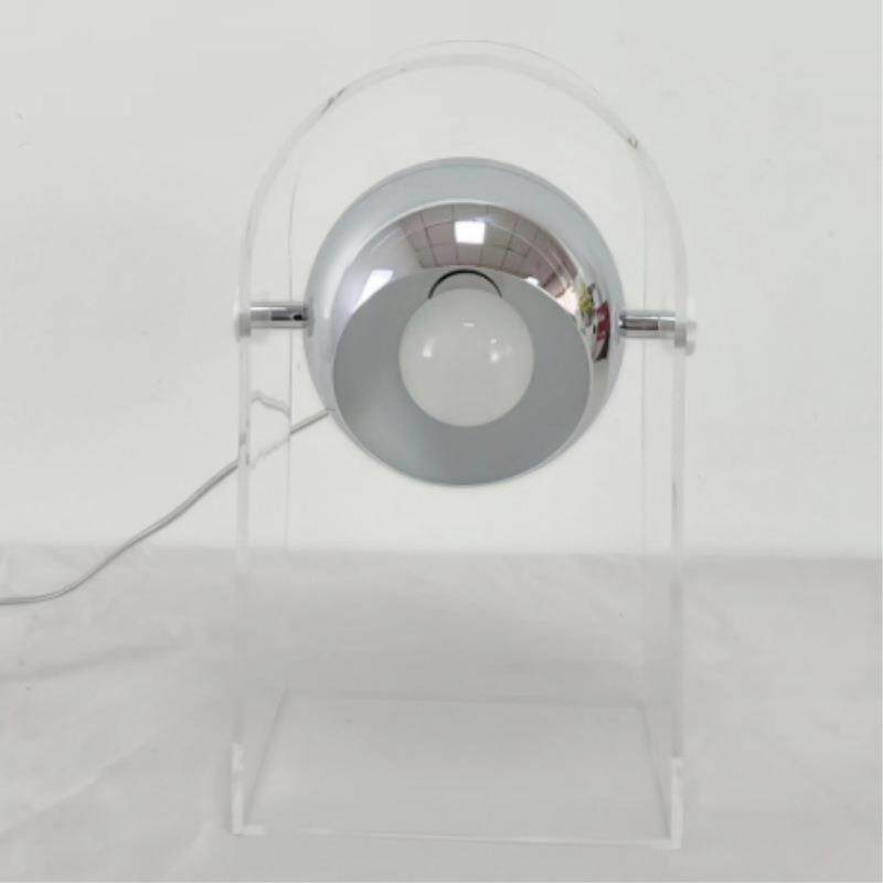 北欧现代简约客厅卧室床头灯亚克力设计师中古样板间装饰台灯