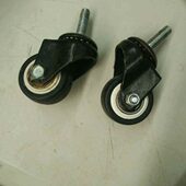 盈乐815洗地机吸水扒轮子 洗地机小轮子配件 机身小轮子