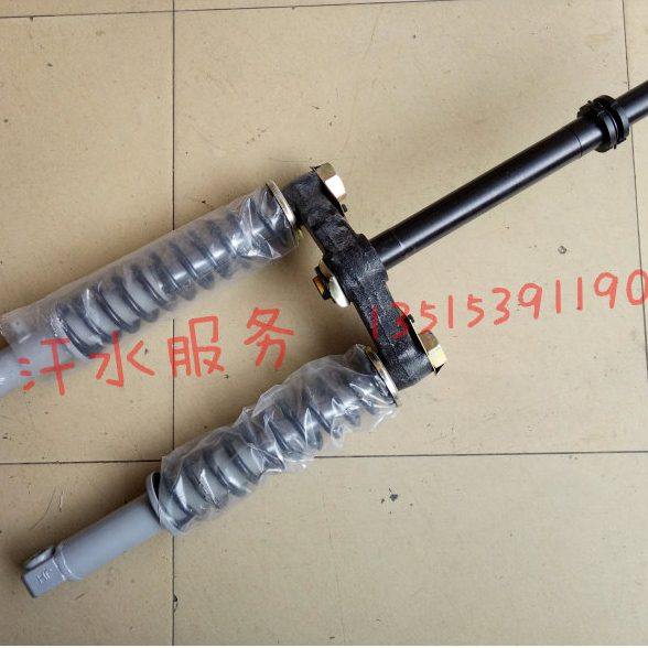 福五星雷沃货运三轮车配件FT200-10E-15手把式前减震器方向柱