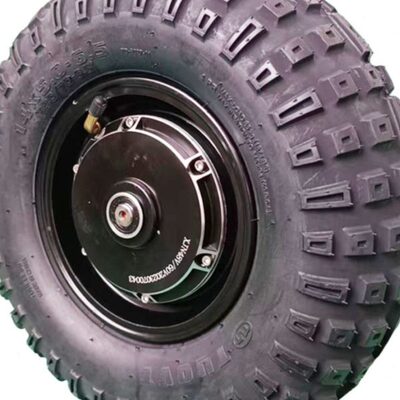 14寸大功率卡丁车轮毂沙滩车高速无刷电机单双出轴可订制72V3000W