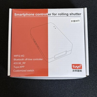 手机开门远程wifi蓝牙遥控器管状链条电机电动卷帘门卷闸门控制器