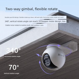 Ezviz H80X相机家用手机远程监视器360无盲点户外无线智能网络800