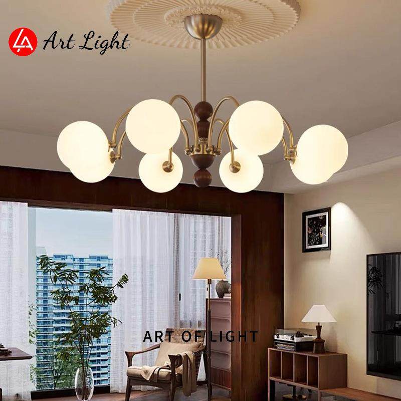 中古客厅吊灯法式复古南洋风餐厅灯设计感创意玻璃魔豆灯卧室主灯,鲜花速递/花卉仿真/绿植园艺,割草机/草坪机,淘宝优惠券,粉丝福利购,淘宝优惠卷