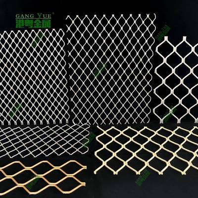 广东美格网现货铝合金材质筛网菱形孔防护网简易阳台窗户防盗铝网