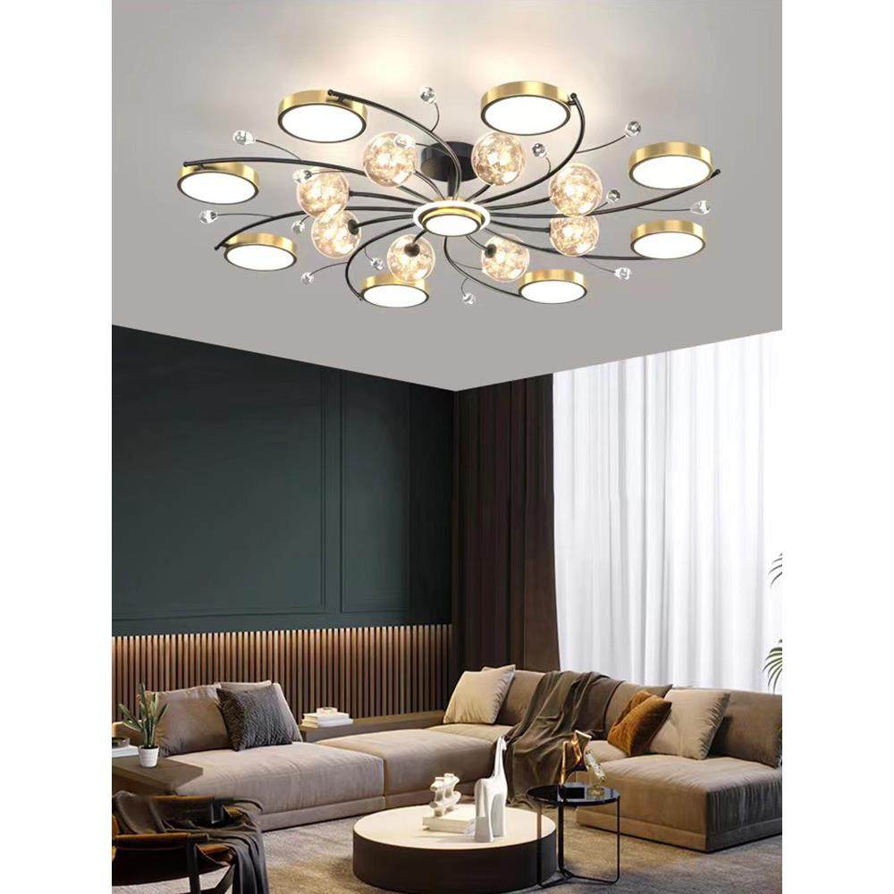 吊灯客厅2024新款北欧灯具现代简约高级感大气意式轻奢不吊顶灯具,家装灯饰光源,智能吊灯,淘宝优惠券,粉丝福利购,淘宝优惠卷