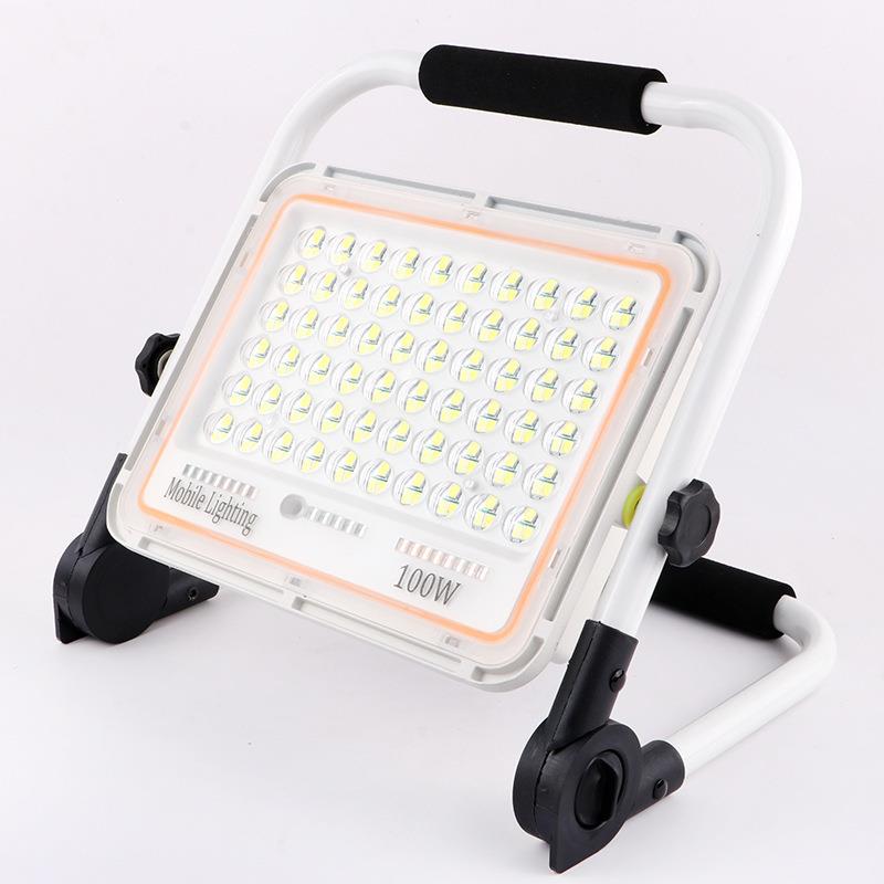 充电灯户外应急灯地摊夜市摆摊家用工地手提投光灯超亮led照明灯