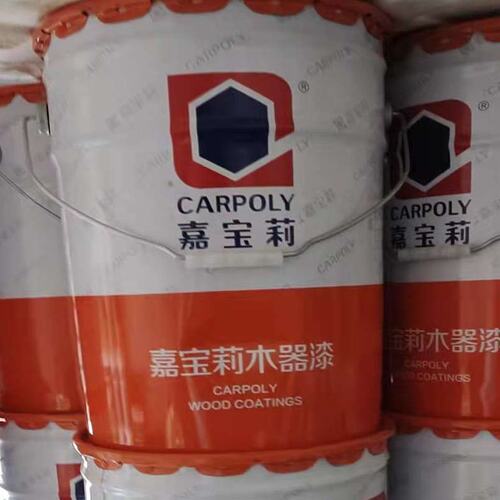 嘉宝莉大包装木器亮光高光PU聚酯漆家具漆木门漆清面清底白底白面