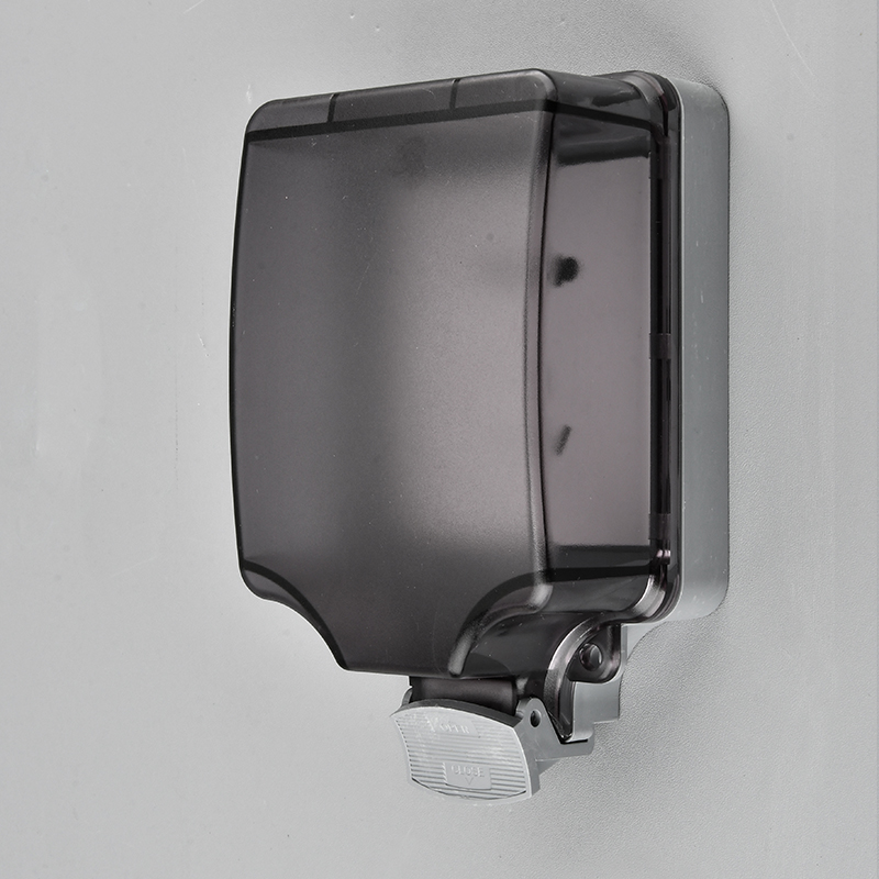 86型插座防水罩粘贴式浴室开关防溅盒热水器电源插W头密封保护盖