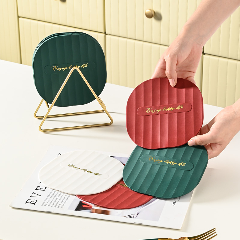 洁力神隔热垫防烫耐高温碗垫家用C盘锅垫矽胶餐桌垫杯垫餐垫高级