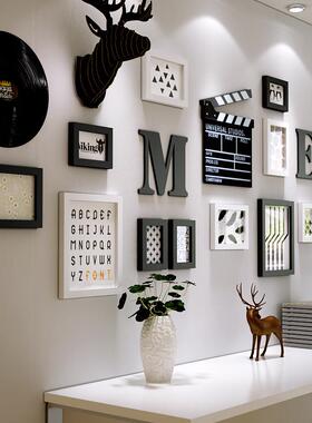 包邮加夫列莱欧式实木相框照片墙/相框组合