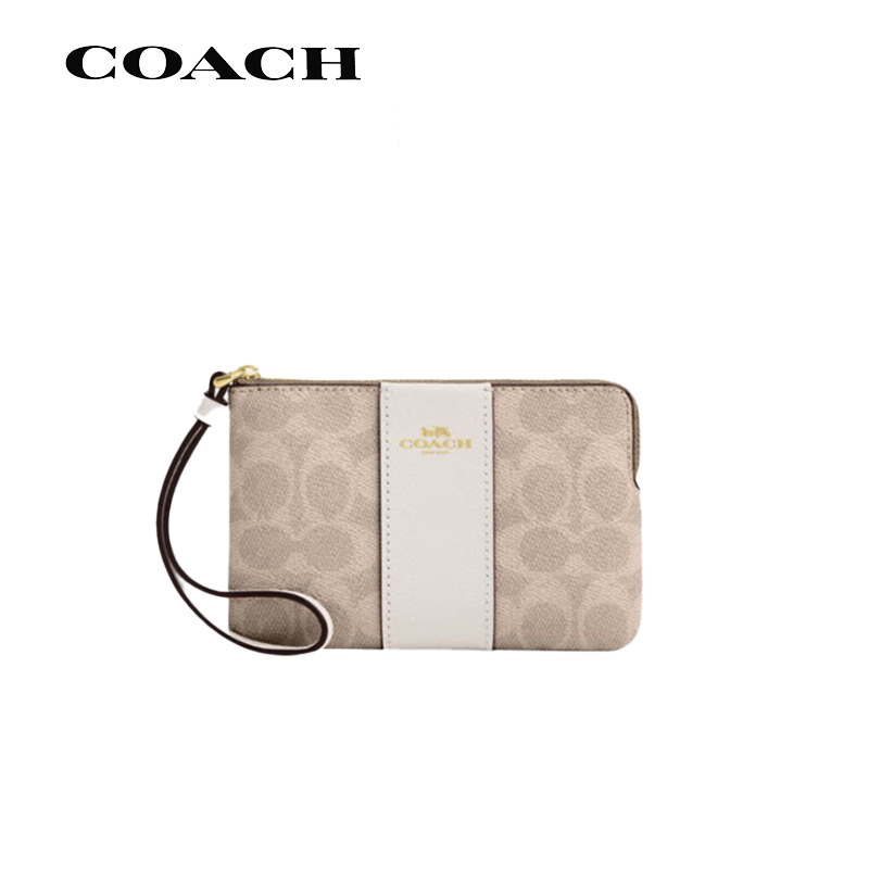 【国内现货】COACH/蔻驰正品女士钱包15拉链开合手拿包CW854IMXDM