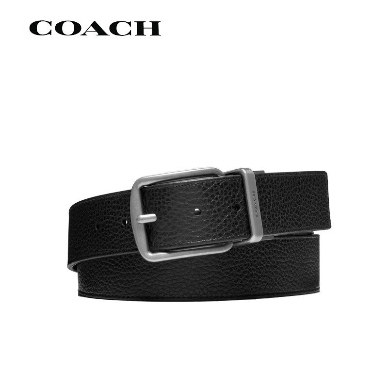 【国内现货】COACH/蔻驰男士皮带商务休闲针扣腰带CQ023 AQ0
