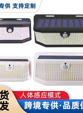 壁灯别墅大门庭院灯照明led射灯户外防水人体感应板