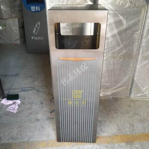 江苏精品档不锈钢电镀古铜色室内桶专业厂家生产售楼部果皮箱