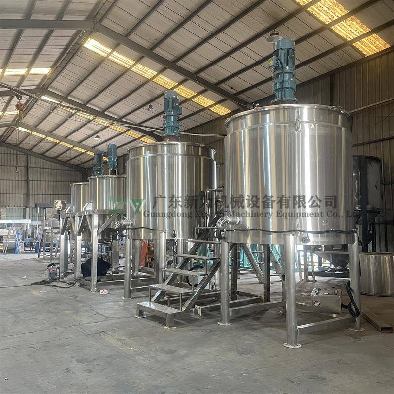 厂家供应白乳胶高速搅拌罐1吨化工油漆混合设备色浆染料配液罐