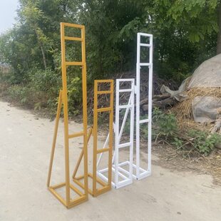 婚庆KT板背景支架可伸缩布置升降生日简易支撑架广告牌架子户外