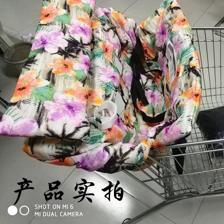 多彩便携坐垫婴幼儿超市购物车垫套高脚餐椅坐垫儿童保护软垫椅套