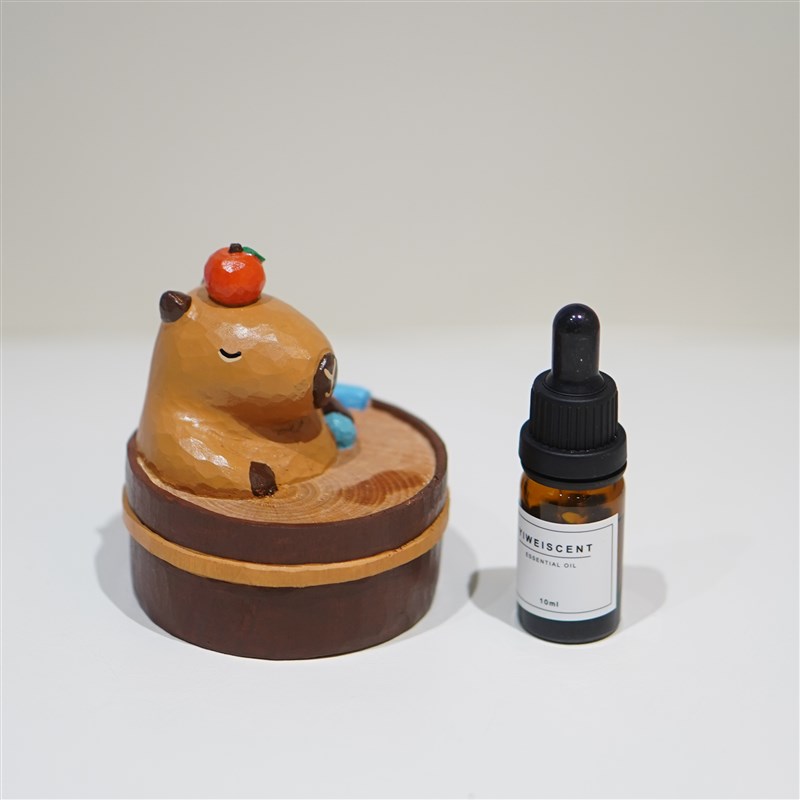 香薰摆件车载卡皮巴拉水豚t精油扩香器送女生朋友闺蜜生日礼物耶