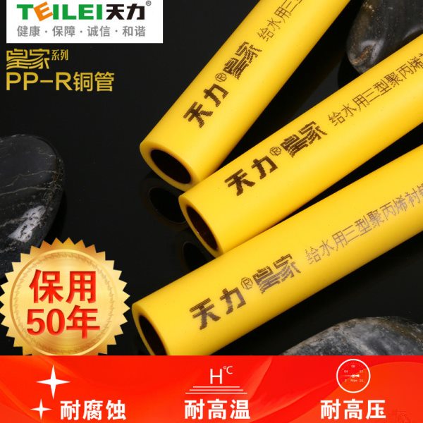 天力管皇家铜管ppr热水管配件6分管别墅自来水管铜芯 整根2.5米长